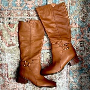 Naturalizer Leather Dane Riding Boots
